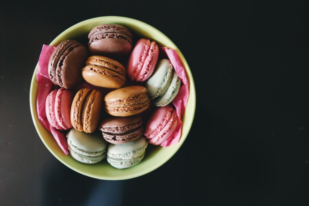 Macarons-must try street foods in Paris