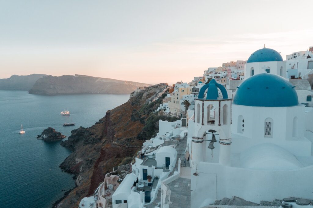 summer destinations in Europe - Santorini, Greece